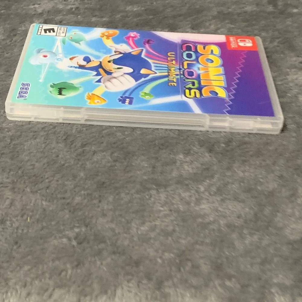 Sonic Colors Ultimate Nintendo Switch SEGA Video Game HAC P AXQ6A USA Physical